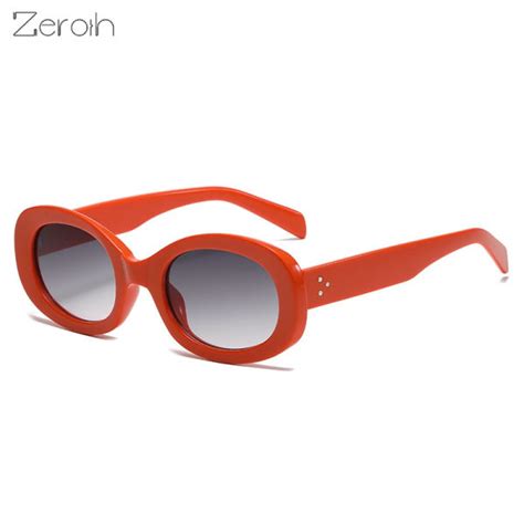 dropship fashion oval sunglasses women rivets glasses retro sunglass female luxury designer