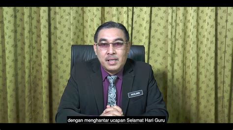 Tak ada salahnya untuk mengirim ucapan selamat hari guru pada sosok pendidik yang berperan besar pada generasi penerus bangsa. Ucapan Selamat Hari Guru 2020 oleh YB Timbalan Menteri II ...