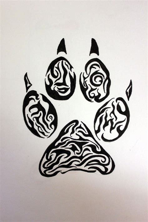 Animal Paw Print Tattoos Designs | Cool Tattoos - Bonbaden