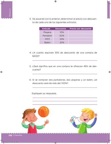 Catálogo de libros de educación básica. En busca de descuentos - Desafíos matemáticos Bloque 5 ...