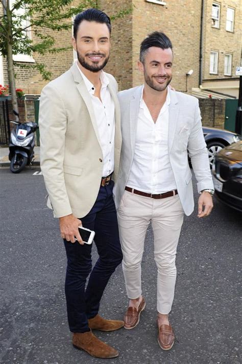 English presenter rylan clark and his husband, a former police officer, dan neal have been married for two years already. Rylan Clark 'Forgot' to Organise Wedding Outfits