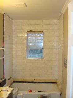 The first option many homeowners consider when dressing french doors is mounting draperies above and beyond the door frame. Bathroom Overhaul - Chapter 2, Tiling the Shower | Window ...