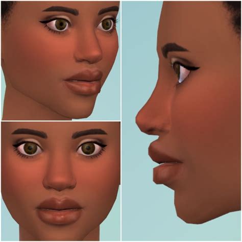 Untitled — Cute Nose Preset Unisex All Ages Yay Finally My Sims