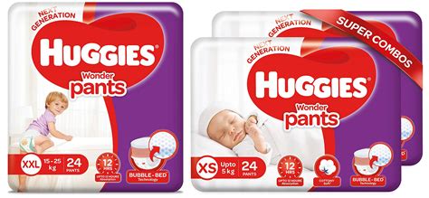 Buy Huggies Wonder Pants Double Extra Large Xxl Size Diapers 24 Count And Huggies Wonder Pants
