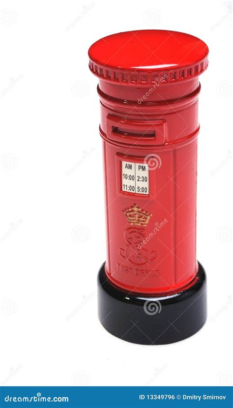 British Red Post Box Stock Photo Image Of Mailbox Antique 13349796