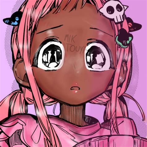 Black Sisters Watermark Toilet Change Picture Anime Color Art