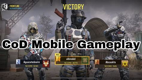 Maybe you would like to learn more about one of these? Call of Duty Mobile Game Play - YouTube