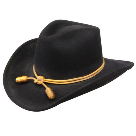 Stetson John Wayne Collection Fort Crushable Cowboy Hat Black 3 12