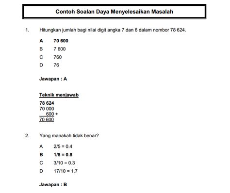 Soalan matematik tingkatan 1, contoh soalan psikometrik, contoh soalan pt3, contoh soalan uksbp soalan peperiksaan matematik tingkatan 1 kertas 1 prime via www.scribd.com. Contoh Soalan Matematik Penolong Pegawai Belia dan Sukan ...