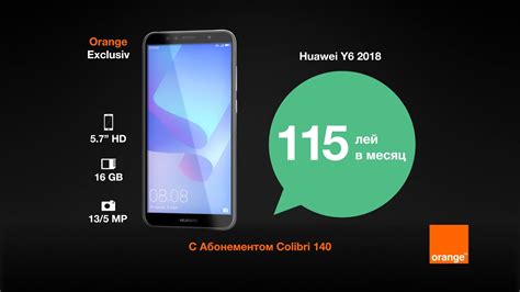 Orange Moldova Huawei Y6 2018 Youtube
