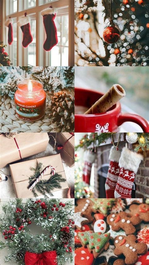 Collage Christmas Wallpapers Wallpaper Cave