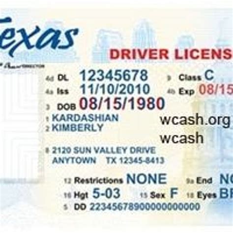 Stream Free California Drivers License Template Photoshop Work From