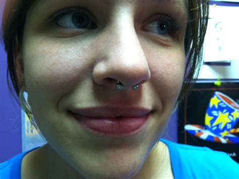 Septum Piercing Done By Kat Septum Piercing Septum Piercing