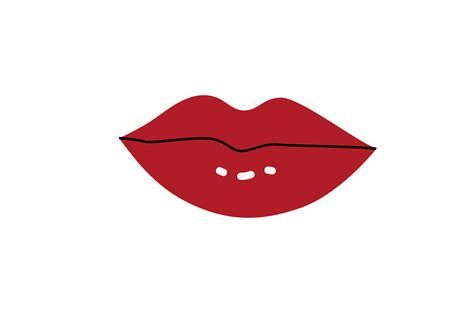 Text Red Illustration Lips Png Download 24851671 Free