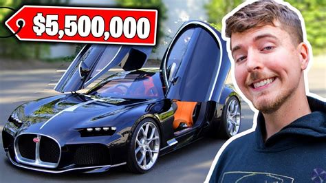 5 Youtubers Insanely Expensive Cars Mr Beast Jojo Siwa Unspeakable