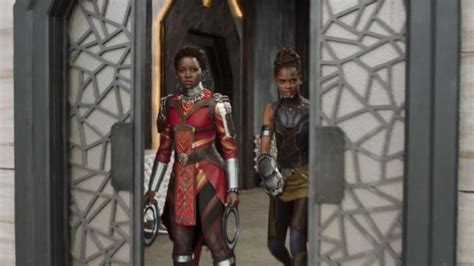 The Replica Of The Costume Of Shuri Letitia Wright In Black Panther