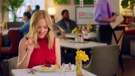 Hilton Garden Inn Tv Commercial Judy Eats Breakfast Featuring Judy