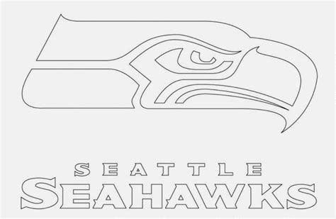39+ seattle seahawks coloring pages for printing and coloring. Seattle Seahawks Logo Coloring Pages | Seattle seahawks ...