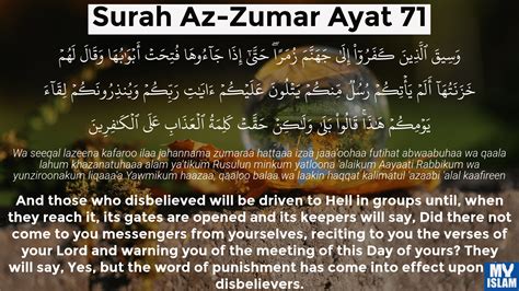 Surah Zumar Ayat 69 3969 Quran With Tafsir My Islam 56 Off