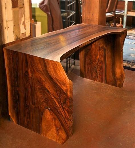 I edge banded the plywood top for a cleaner look, and once the glue, epoxy, and edge banding on all. Handsome U-Shaped Slab Desk by Dalton Paull. Made from ...