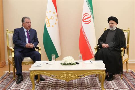 Iran Tajikistan Agree To Increase Bilateral Trade Up To 500m