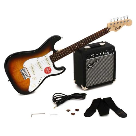 Pack Squier Guitarra Electrica Mini Stratocaster Frontman