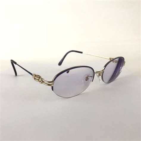 Yves Saint Laurent Gold Framed Glasses Grailed