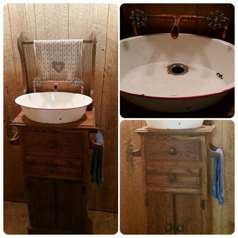 How do bathroom faucets work? Custom sink and faucet for my "outhouse" bathroom | Custom ...