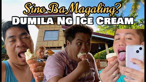 Paano Ba Kasi Dapat Pagkain Ng Ice Cream May Pa Ice Cream Sa Hinaguan Nature Park Ohdeeva