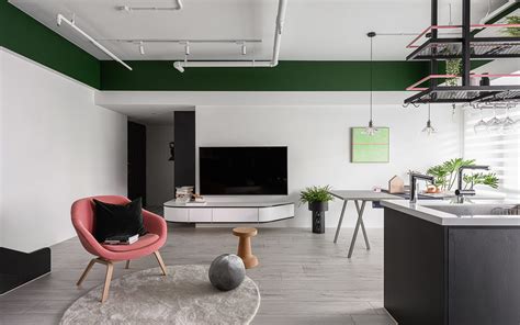 Exploring Green Accent Interiors