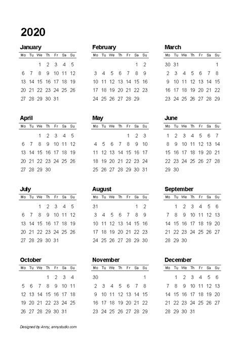 Free Printable Calendar Ireland 2020 Month Calendar Printable