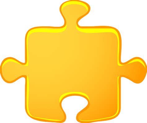 Jigsaw Puzzle Piece · Free Vector Graphic On Pixabay