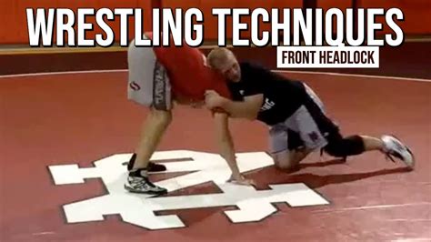 Wrestling Techniques Simple Way To Get Opponent To Mat From Front