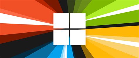 2560x1080 Resolution Windows 10 Colorful Background Logo 2560x1080