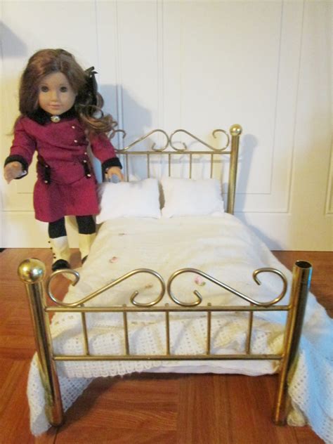 King William Miniatures And Collectibles American Girl Samantha Brass Bed On Ebay Now With Other