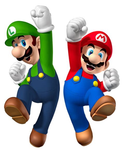 Mario Luigi Png Mario Bros Luigi Png Transparent Png Vhv Images And Photos Finder