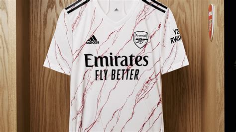 Arsenal Away Jersey For 202021 Season Inspired By The Iconic Marble