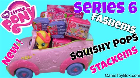 My Little Pony Fashems Series 6 Squishy Pops Series 4 Stackems 1