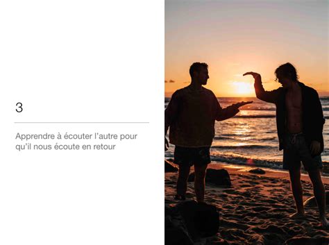 Il est important de s'exercer à écouter en dehors de la salle de classe. Apprendre à écouter l'autre pour qu'il nous écoute en ...