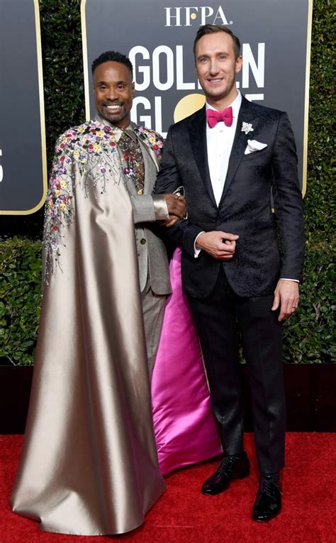 Billy Porter And Adam Smith From Golden Globes 2019 Red Carpet Couples