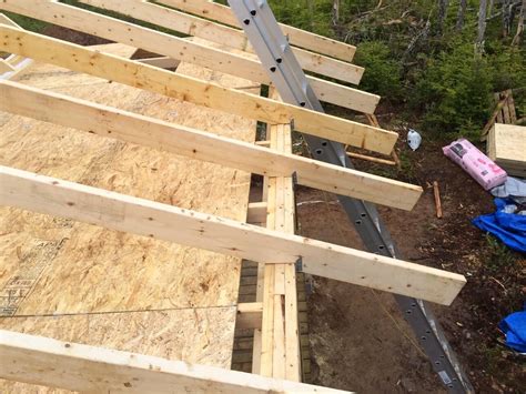 Building The Perfect Rafter Part Iv Installing The Front Deck Rafters