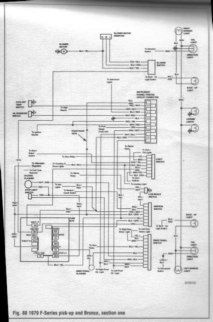 1979 Ford Bronco Wiring Diagram
