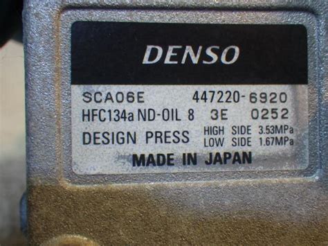Used A C Compressor Daihatsu Hijet Atrai Ta S G Be