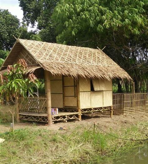 Nipa Hut Design In The Philippines Bamboo House Bambo