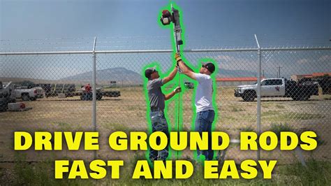The Easiest Way To Drive Multiple Ground Rods Youtube