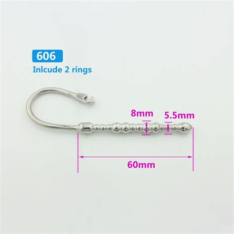 Stainless Steel Metal Bead Ball Male Urethral Probe Plunger Urethral