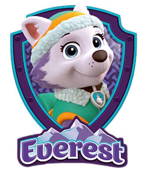 Escudo Skye Y Everest Paw Patrol Png Theneave