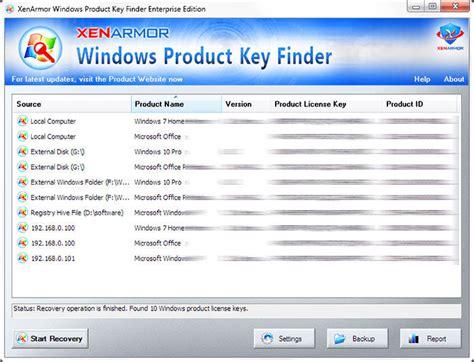 Download Xenarmor Windows Product Key Finder V2001 Afterdawn