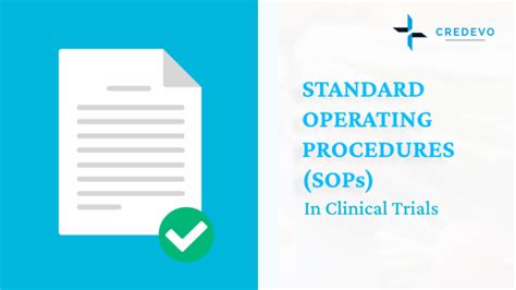 Standard Operating Procedures Sops In Clinical Trials Credevo Articles