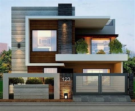 fasad rumah minimalis  desain rumah berkarakter